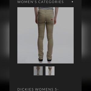 Dickies straight leg pants size 11